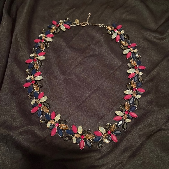Multicolored statement necklace by LOFT - Picture 1 of 2